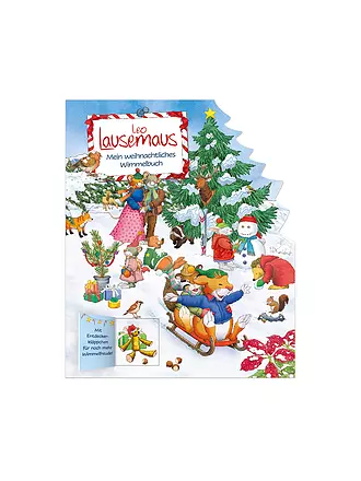 LINGOLI VERLAG | Libro - Leo Lausemaus - Mi libro navideño de imágenes ocultas | 